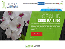 Tablet Screenshot of floralaboratories.com.au